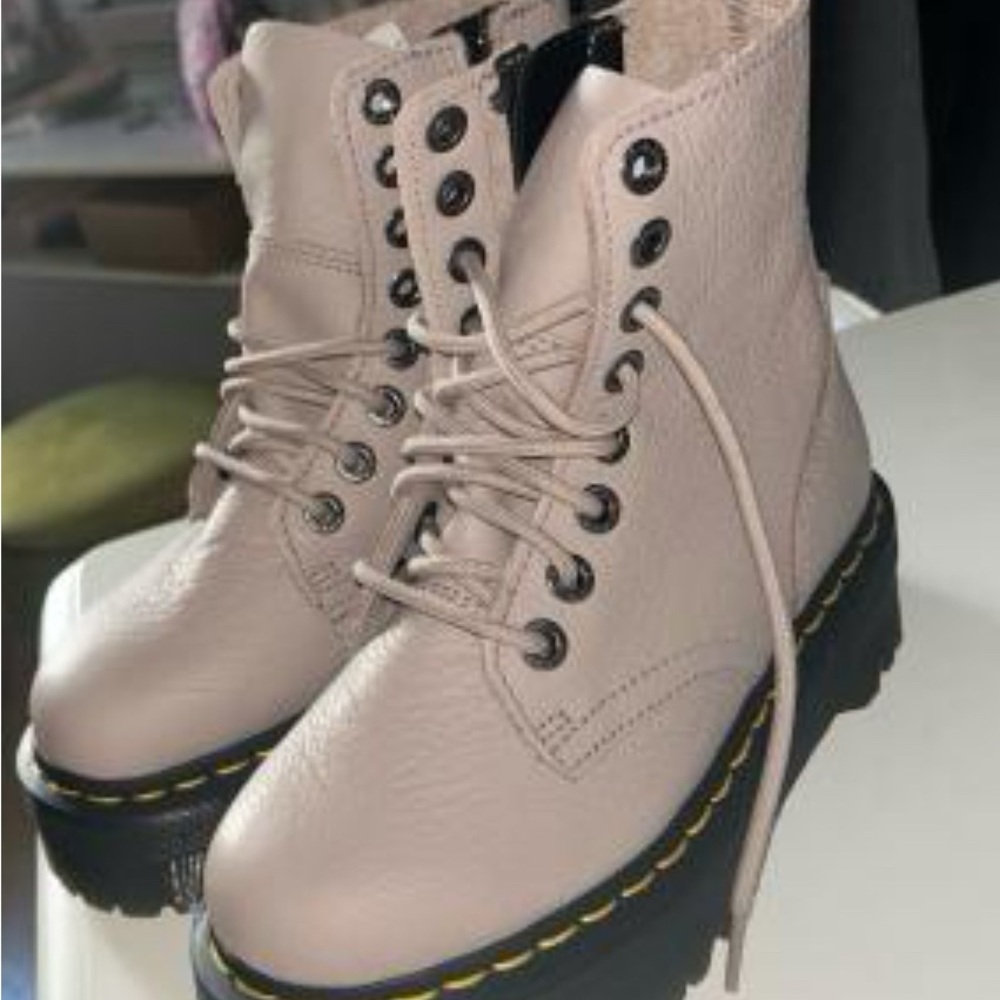 Women's Lace-Up Dr. Martens Platform Ankle Boots